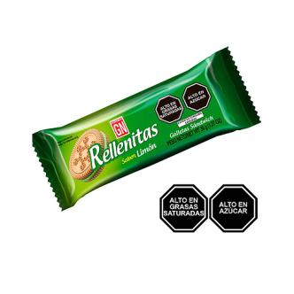 Galletas Rellenitas Limón 36g