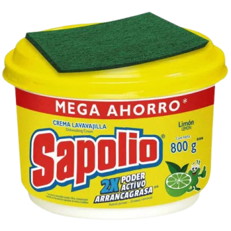 Lavavajilla SAPOLIO Limón 800g