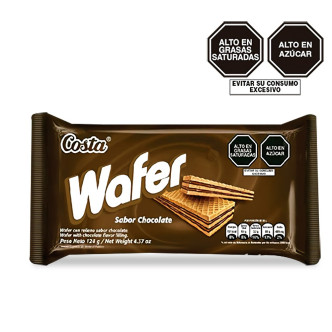 Wafer Costa Chocolate 124g