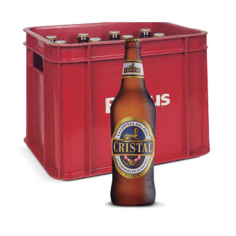 Cerveza CRISTAL 650ml x Caja