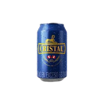 Cerveza CRISTAL 355ml Lata