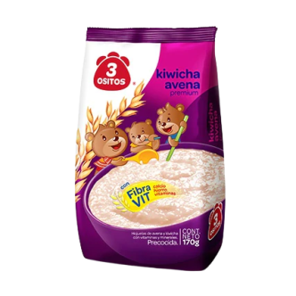 Kiwicha Avena 3 Ositos 170g