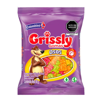 Gomitas GRISSLY Osos 90g