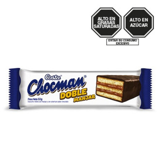 Chocman Doble Manjar 53g