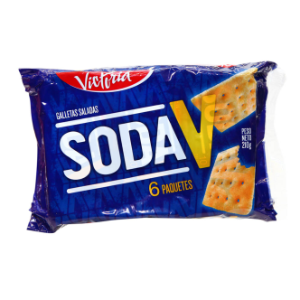 Galletas Soda V Paquete x6