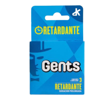 Preservativo GENTS Retardante