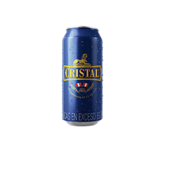 Cerveza CRISTAL Lata 473ml