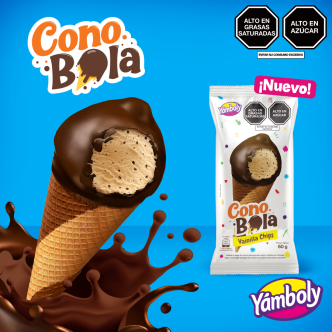 Helado YAMBOLY Cono Bola 60g