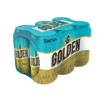 Cerveza GOLDEN 473ml Six Pack