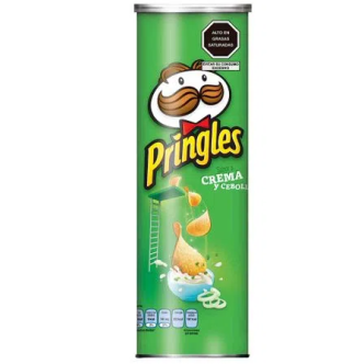 PRINGLES Crema y Cebolla 124g