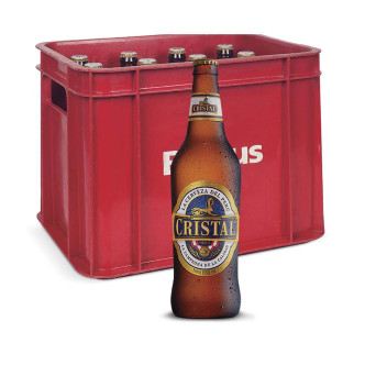 Cerveza CRISTAL 650ml Caja...