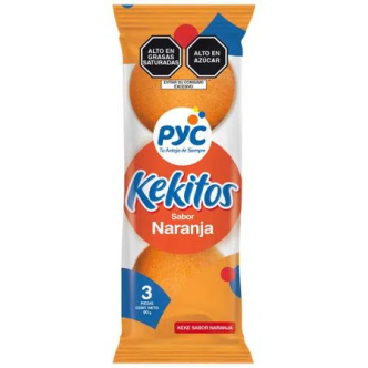 PYC Kekitos Sabor Naranja 90g