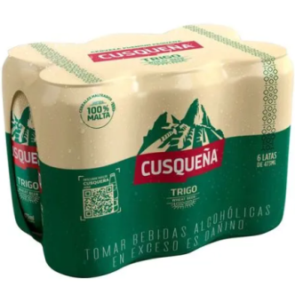 Cusqueña Trigo 473ML Six Pack